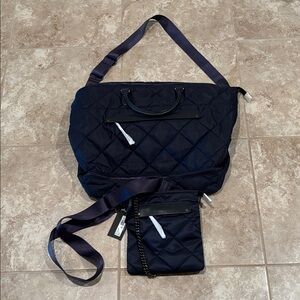 MZ WALLACE Madison weekender bag & crossbody in color dawn-beautiful travel set